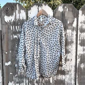 H&M lightweight button down